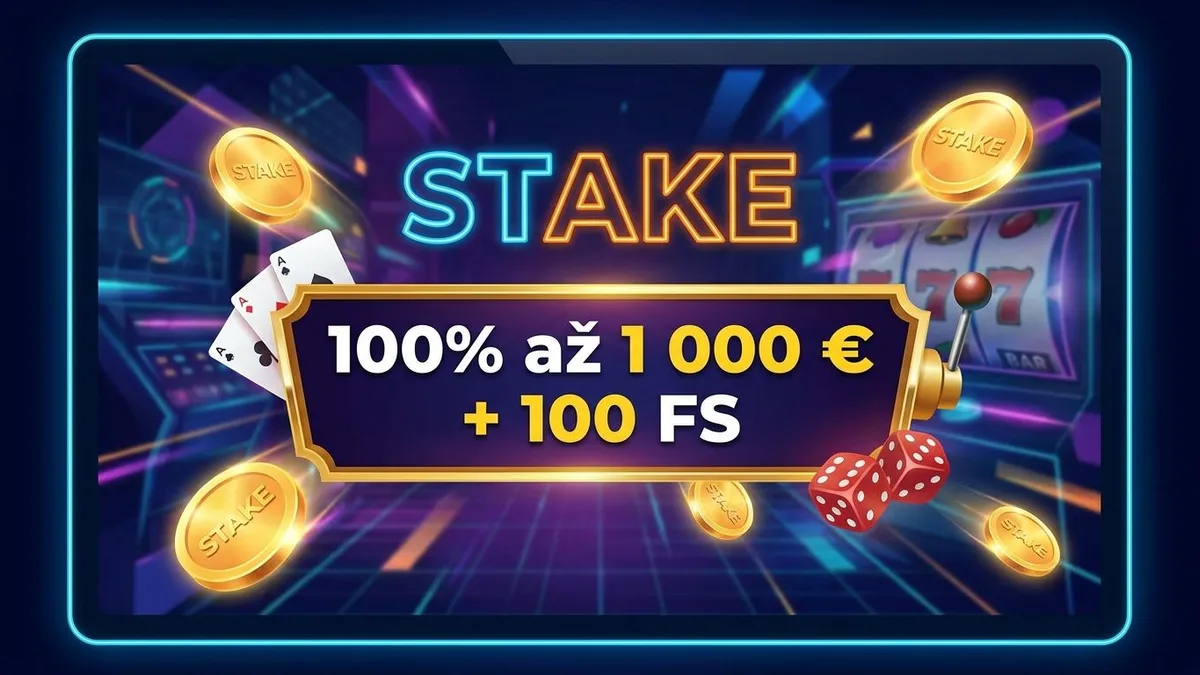 Stake bonusová obrazovka
